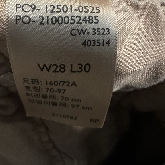 Levis Classic 501 Women W28 L30 Acidwash Tan Jeans - Picture 12 of 16